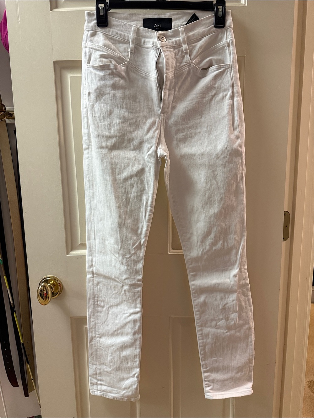 3x1 White Women’s Skinny Jeans